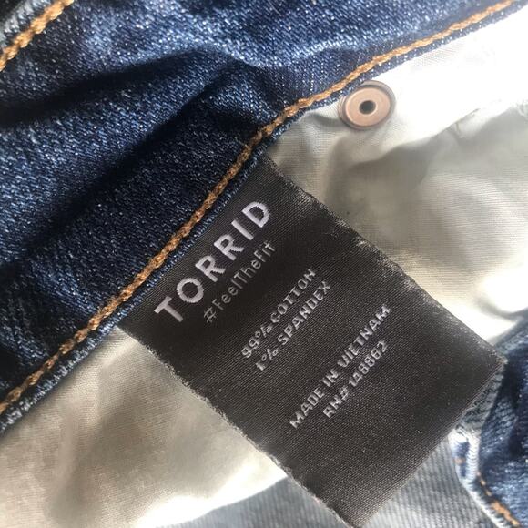 Torrid Mid Rise Slim Boot Jeans Women’s Size 12R - Picture 8 of 8